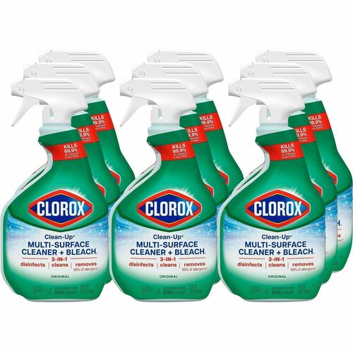 Clorox Company Cleaner, All-Purpose, Original Scent, 32 fl oz, 9/CT, Multi