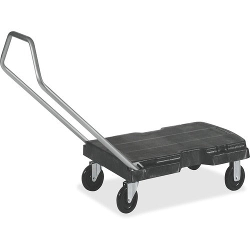 Rubbermaid Commercial Products Triple Trolley,Standard-duty,500 lb Cap,20-1/2"x32-1/2",BK