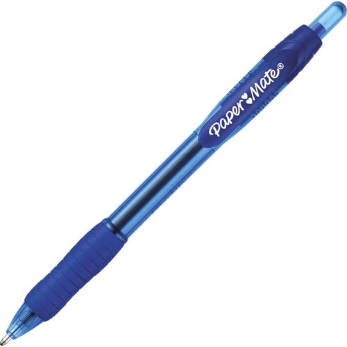 Paper Mate Ballpoint Pen, 1.4mm Point, 3/10"Wx3/10"Lx5-3/4"H, 36/BX, BE