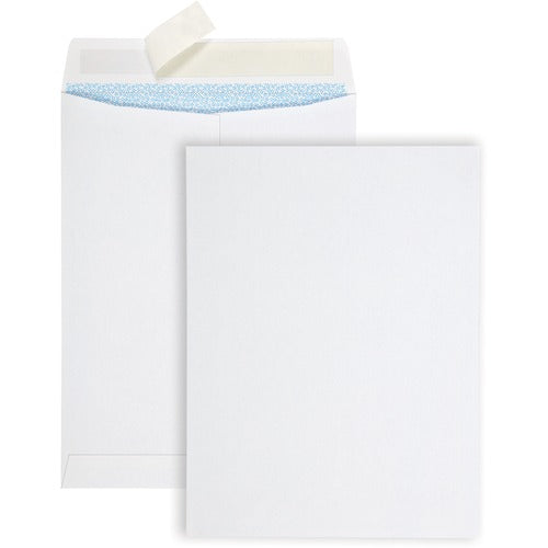 Quality Park Mailing Envelopes, Redi Strip, Security, 9"x12", 100/BX, WE