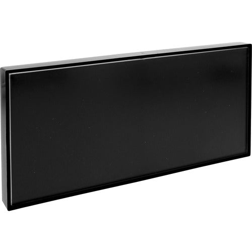 Lorell Sign, Architectural, 12"Wx3/5"Lx6"H, Black