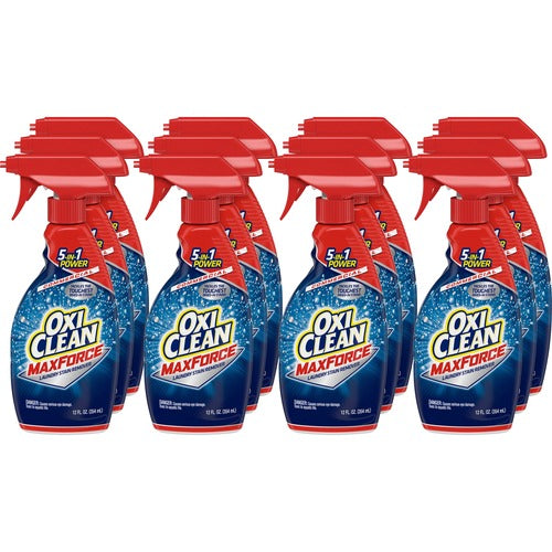 Church & Dwight Co., Inc. Laundry Stain Remover,Commercial,OxiClean,12 oz,12/CT,CL