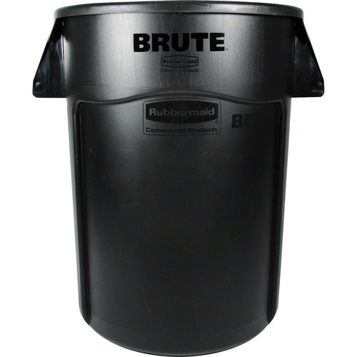 Rubbermaid Commercial Products Waste Container, Brute, w/Handles, 44 Gallon, 4/CT, Black