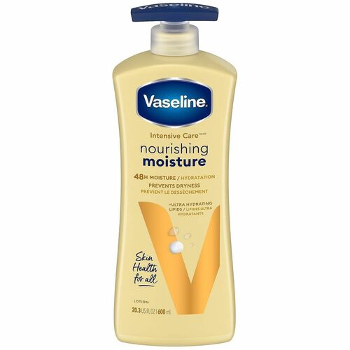 Diversey Care Lotion, Moisturizing w/Vaseline, 20.3 oz, 4/CT, White-DVOCB040837CT
