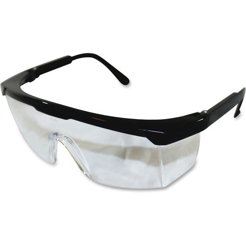 ProGuard Safety Eyewear, Adjustable Temples,12/BX,12BX/CT,BK/CL