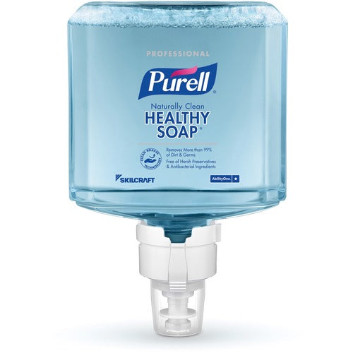 SKILCRAFT Soap Refill,Foam,f/Pro CRT ES8 Dispenser,1200 ml,2/BX,Blue