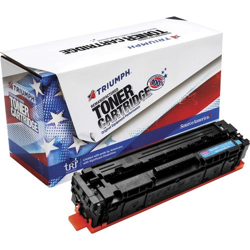 SKILCRAFT Remanuf Toner Cartridge, f/HP 201A, 1400 Yield, CYN