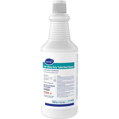 Diversey Care Toilet Bowl Cleaner, Heavy-Duty, 32 oz, 12/CT, Blue-DVO04560
