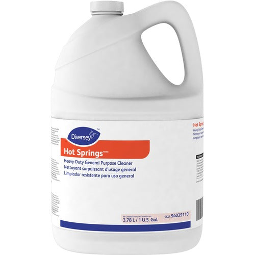 Diversey Care Cleaner, General Purpose, Hot Springs, 1 Gallon, 4/CT, YW-DVO94039110