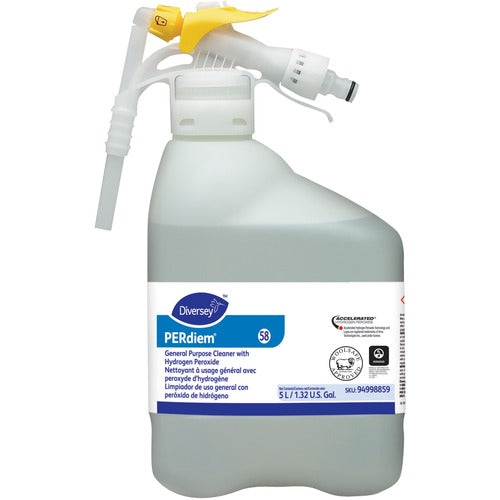 Diversey Care Cleaner, General Purpose, Hyd Per, 1.32 Gallon, Clear-DVO94998859