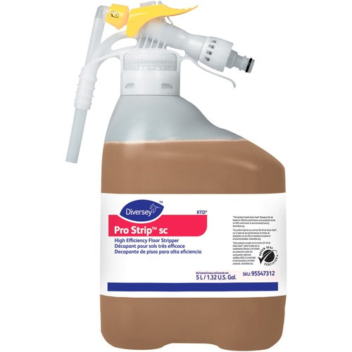Diversey Care Floor Stripper,RTD,Low-odor,Concentrated,5L,Amber-DVO95547312