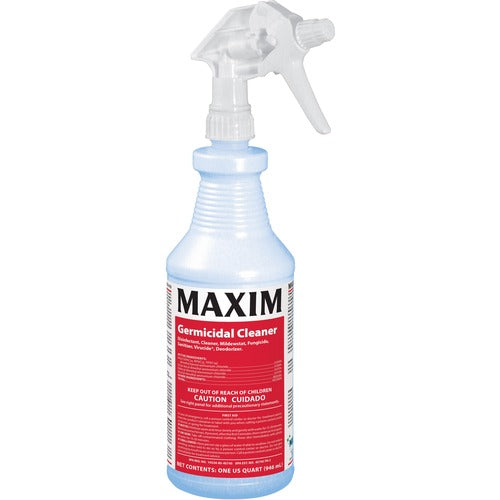 Midlab Inc Cleaner/Deodorant, Germicidal, 1 Quart, 12/CT, YW