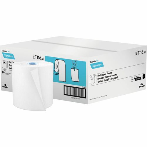 Cascades Paper Towels,f/Tandem,1-Ply,775',6RL/CT,WE