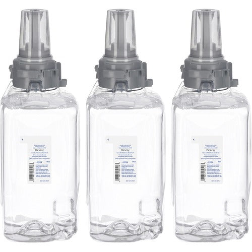 Gojo Handwash Refill,f/ADX-12,Clear&Mild,Foam,1250ml,3/CT,CL-GOJ882103CT
