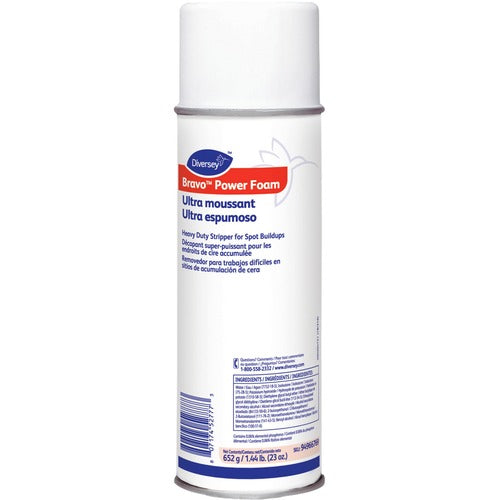 Diversey Care Stripper, Power Foam, Bravo, 23 oz, 12/CT, White-DVO94966769