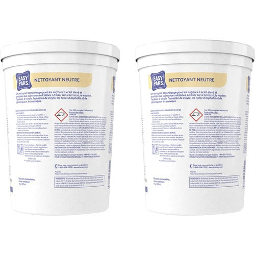 Diversey Care Neutral Cleaner, EasyPaks, 0.5oz, 90/Tub, 2/CT, Orange-DVO990653CT