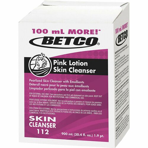 Betco Corporation Skin Cleanser,BIB,Lotion,Moisturizing,900ml,12/CT,PK