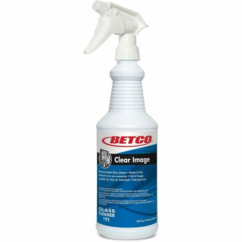 Betco Corporation Cleaner f/Glass/Surfaces, Spray Bottle, 32 oz, Blue