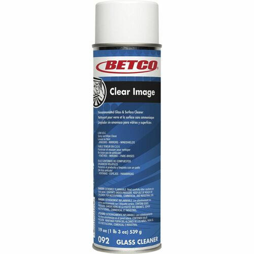 Betco Corporation Cleaner, Glass/Cleaner, Non-Ammoniated, 19oz, WE