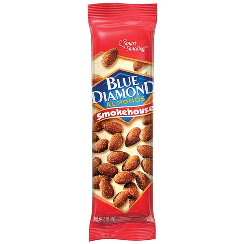 Blue Diamond Almonds, Smokehouse, 1.5 oz, 12/BX, Multi
