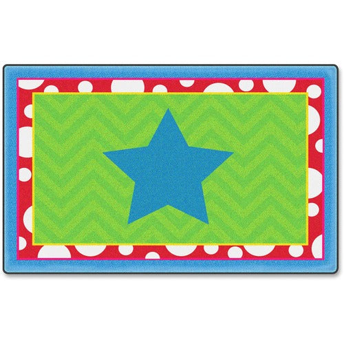 Flagship Carpets, Inc. Coordinating Silly Mat, 3'x2', Multi-FCICE33108W