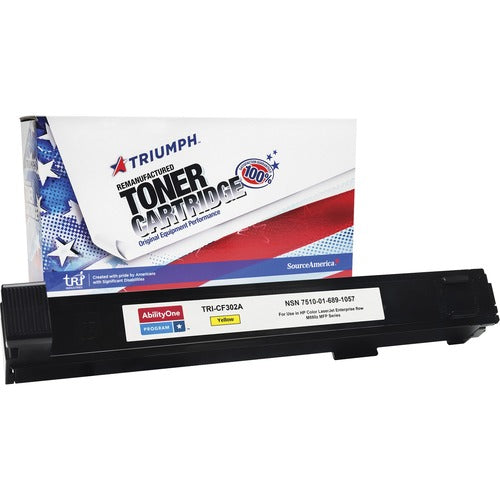 SKILCRAFT Toner Cartridge, Remanuf HP 827A, 32000 Yield, YW
