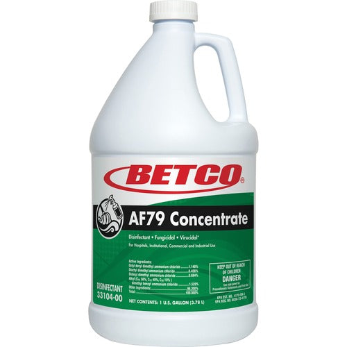 Betco Corporation Disinfectant, Acid-free, Conc, Ocean Breeze, 1 Gal, Green