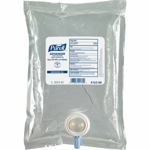 Gojo Hand Sanitizer Refill,Gel,f/PURELL CS2 Disp,1000ml,CL-GOJ416308