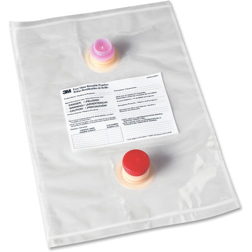 3M Pouches, Reusable, f/Easy Shine Applicator, 1 Gal, 5/CT, CL