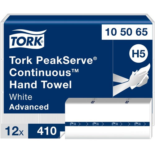 TORK Towels,Paper,Continuous,7.91"x8.85"Unfolded,410/PK,12/CT,WE