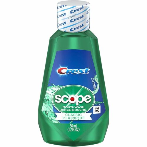 Procter & Gamble Commercial Mouthwash, Classic, Mint, 1.2oz, 180/CT, Green