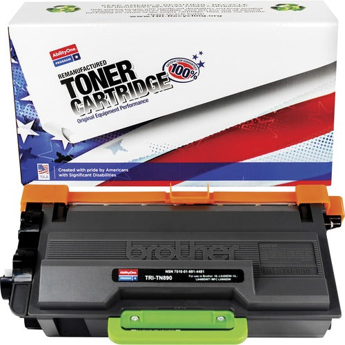 SKILCRAFT Toner Cartridge, Remanuf. BRT TN890, 20000 Yld, BK