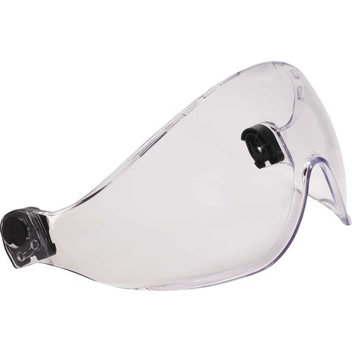 Ergodyne Visor,f/Safety Helmets,Anti-Fog,UV Protection,Tena Coat,CL-EGO60208