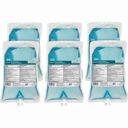 Betco Corporation Hand Sanitizer,Foam,Alcohol,f/Clario Disp,1000ml,6/CT,BE