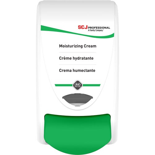 S.C. JOHNSON & SON, INC Dispenser,Manual,f/Moisturizing Cream,1 L Cap,White/Green