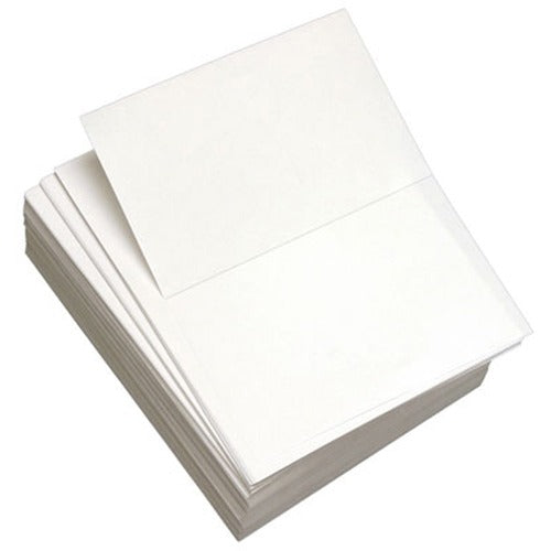 Domtar Paper,5.5" Perf,20 lb,92 Bright,8-1/2"x11",500/RM,5RM/CT,WE-DMR8823