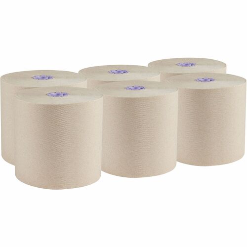 Kimberly-Clark Professional Towels,Paper,Hard Roll, f/Essential Disp,8"x700',6/CT,Brown