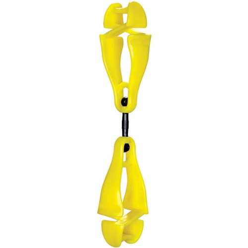 Ergodyne Glove Clips,DualClips,Swivel,Plastic,1"x4/5"x5-1/2",6/CT,LM-EGO19419