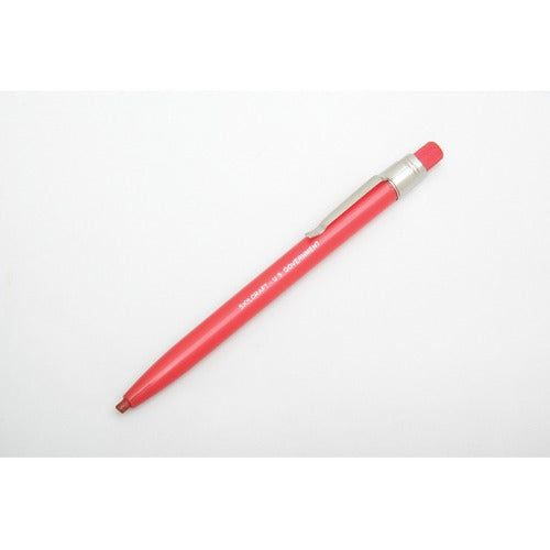 SKILCRAFT Wax Marker Pencil,Twist,1 Dozen,RD Barrel/Lead