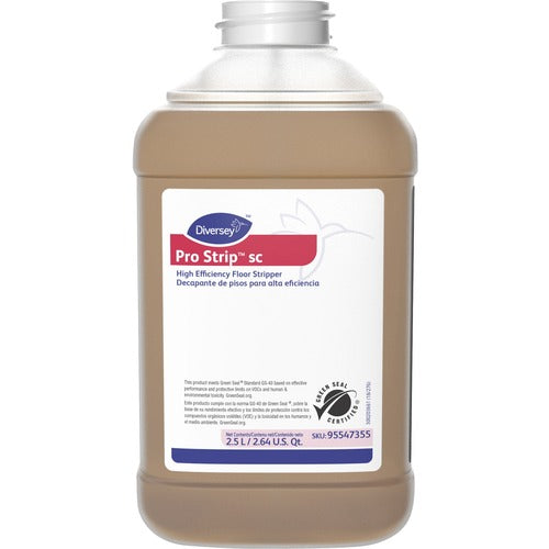 Diversey Care Floor Stripper,J-Fill,Low-odor,Concentrated,2.5L,2/CT,Amber-DVO95547355