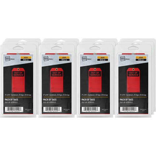 Avery Out of Service Tags,Pre-strung,3"x5-3/4",25/PK,RD
