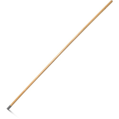 Genuine Joe Handle,Heavy-duty Wood,Screw Tip,15/16"Dia,x60"L,Natural-GJO18331