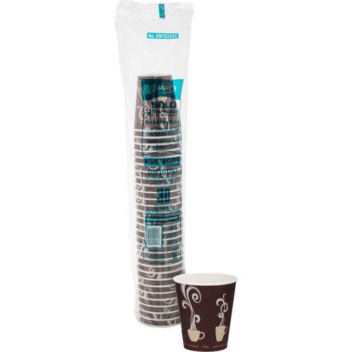 Solo Cup Company Hot Cups,Insulated,Lined,Steam Design,12oz,30/BG,MI