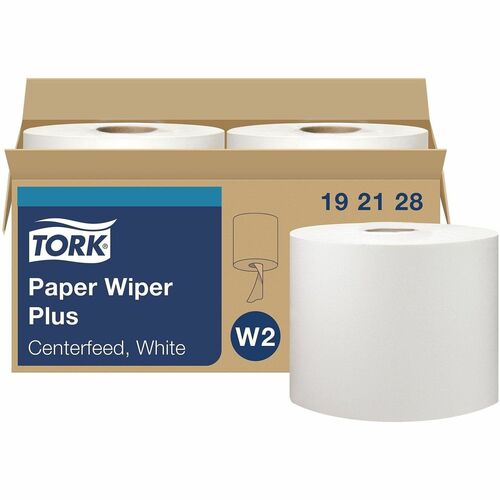 TORK Wipers,Roll,f/W2 Combi Roll System,1-Ply,9.30"Dia,9.80"Wx380'L,300Sheets/Roll,2/CT,White
