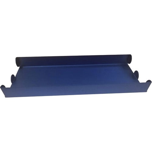 ControlTek Coin Tray,Nickels,$20 Cap,Metal,3-1/2"x9.25"x0.75",Blue