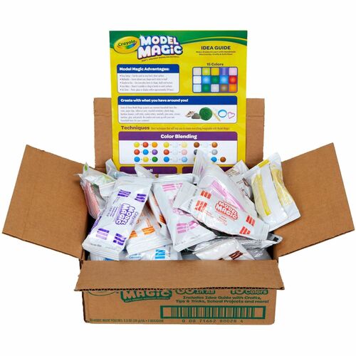 Crayola Modeling Clay, 15 colors, 1oz Bags, 30/PK, AST