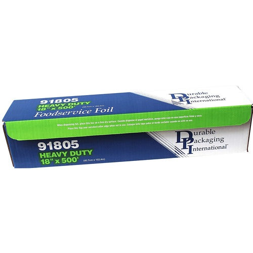 Southeastern Paper Group Aluminum Foil Roll,Heavyweight,18"x500',1 RL/CT,Silver-EGS600242