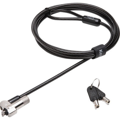 SKILCRAFT Lock,f/Laptops/Tablets,Keyed,5mm System,6' Cable,BK