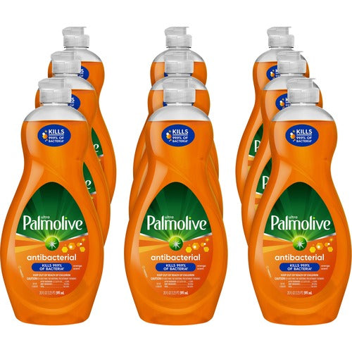 Colgate-Palmolive Company Dish Detergent, Liquid, Antibacterial, 20 fl. oz., 9/CT, OE