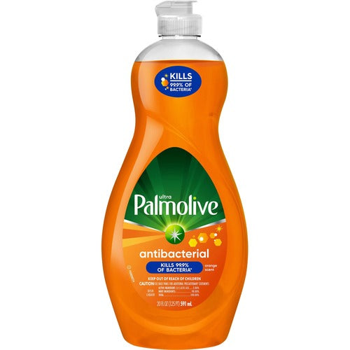 Colgate-Palmolive Company Dish Detergent, Liquid, Antibacterial, 20 fl. oz., Orange